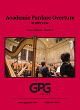 Academic Fanfare Overture Concert Band sheet music cover